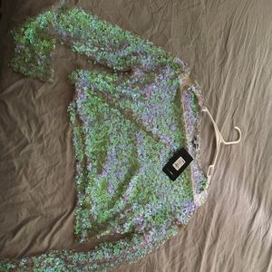 Sequined shirt